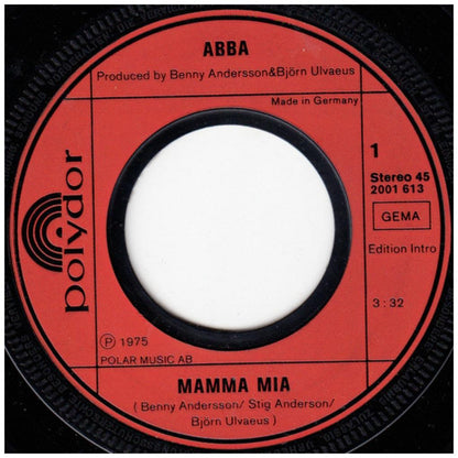 ABBA - MAMMA MIA | 7" SINGLE USADO
