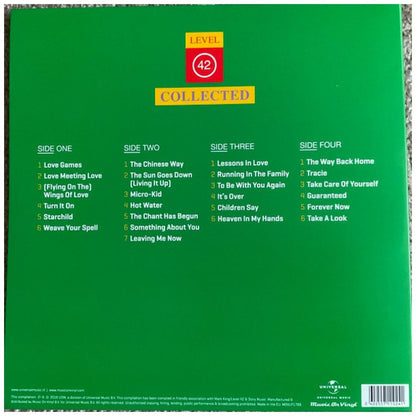 LEVEL 42 - COLLECTED (2LP) | VINILO