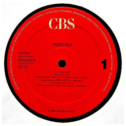MARTIKA  - TOY SOLDIERS | 12 MAXI SINGLE USADO
