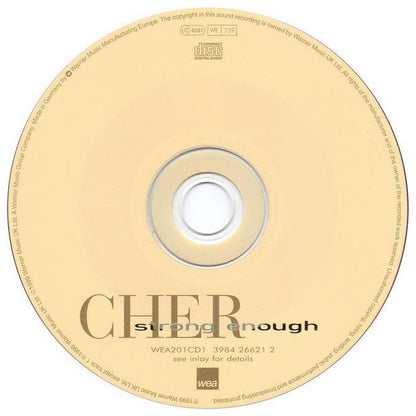 CHER - STRONG ENOUGH | CD SINGLE USADO