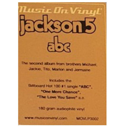 JACKSON 5 - ABC | VINILO