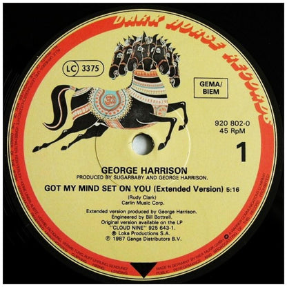GEORGE HARRISON - GOT MY MIND SET ON YOU | 12" MAXI SINGLE VINILO USADO