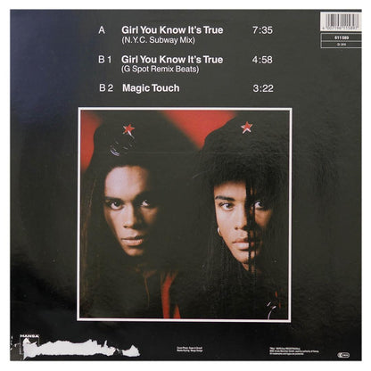 MILLI VANILLI - GIRL YOU KNOW IT S TRUE | 12" MAXI SINGLE USADO