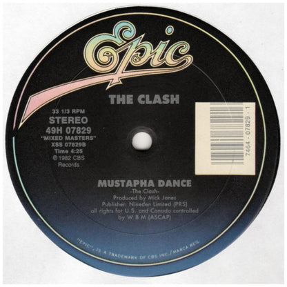 THE CLASH - ROCK THE CASBAH/MUSTAPHA DANCE | 12'' MAXI SINGLE USADO