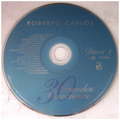 ROBERTO CARLOS - 30 GRANDES EXITOS (2CD) | CD