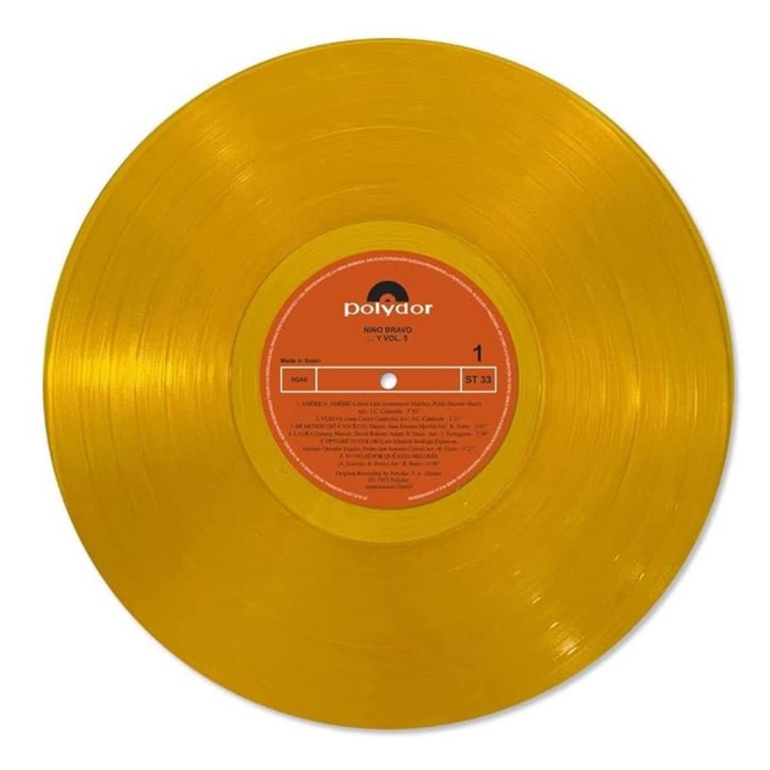 NINO BRAVO - ...Y VOL.5  (GOLD VINYL) | VINILO