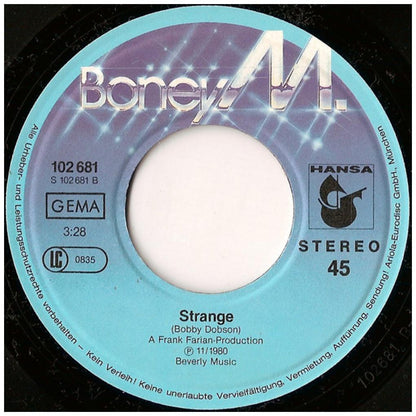 BONEY M. - FELICIDAD (MARGHERITA) | 7" SINGLE USADO