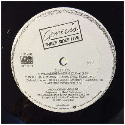 GENESIS - THREE SIDES LIVE (2LP) | VINILO USADO