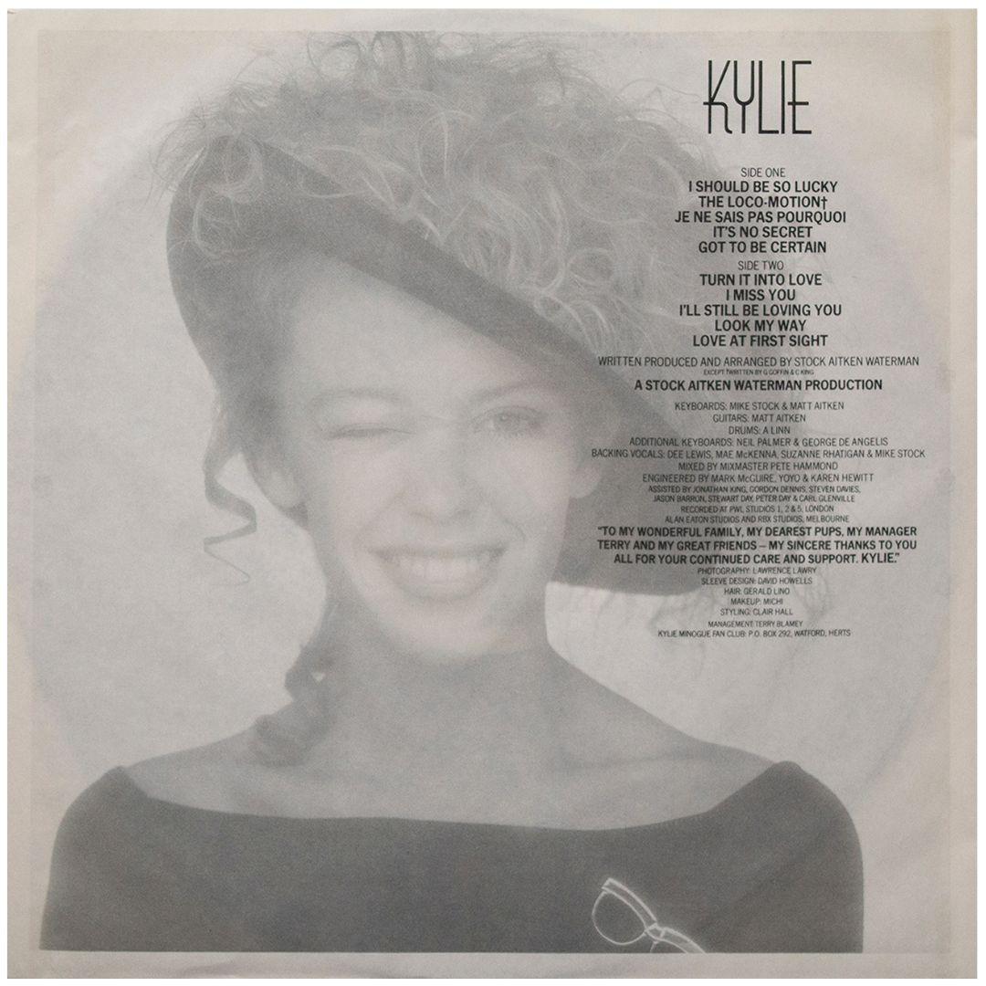 KYLIE MINOGUE - KYLIE | VINILO USADO