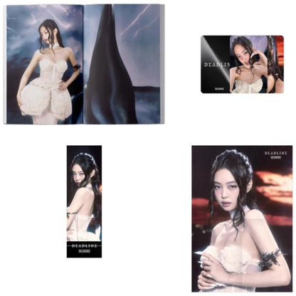 BLACK PINK - DEADLINE-BLACKPINK THE 3RD MINI ALBUM (SILVER VER.-JENNIE) | CD