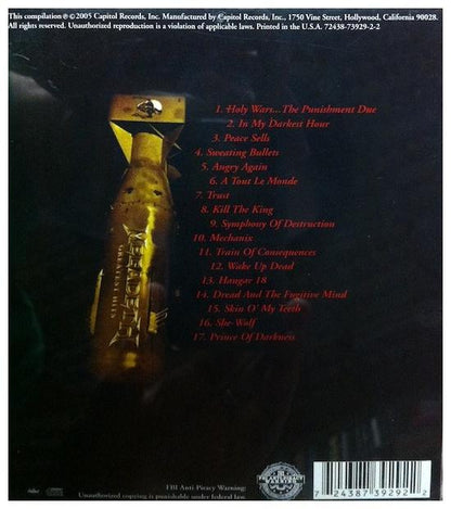 MEGADETH - GREATEST HITS: BACK TO THE STAR | CD