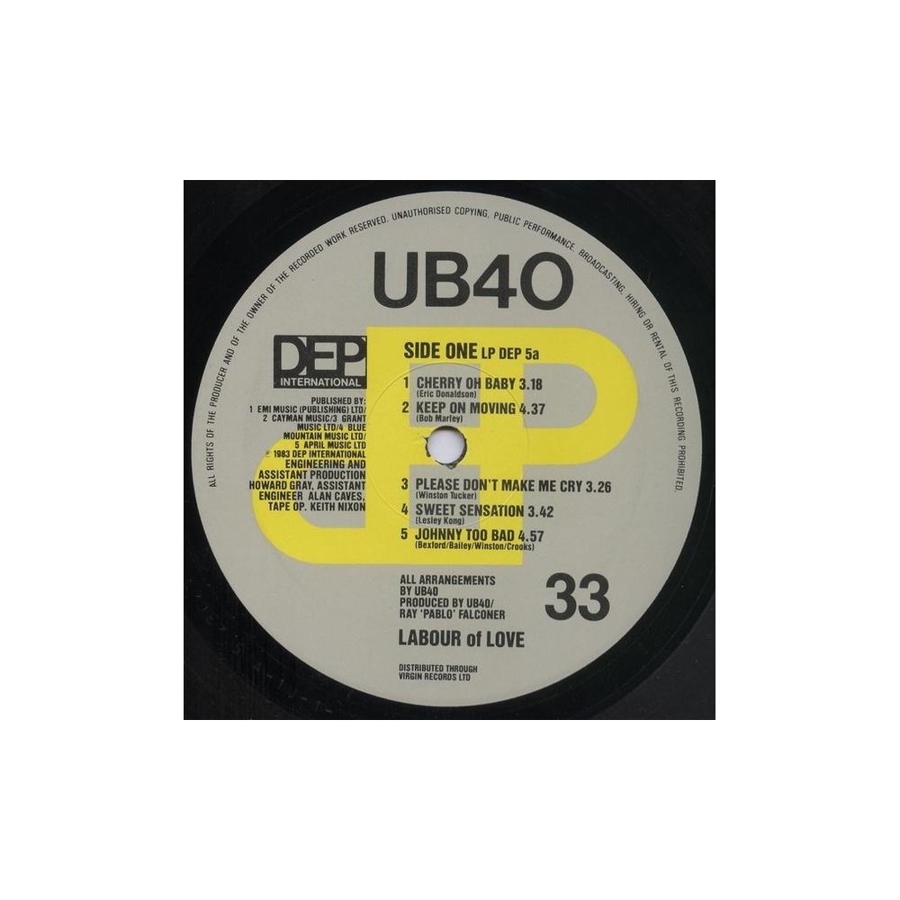 UB 40 - LABOUR OF LOVE  | VINILO USADO