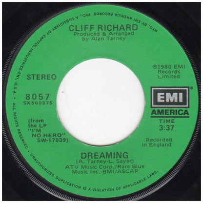 CLIFF RICHARD - DREAMING | 7" SINGLE USADO