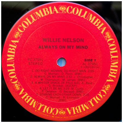 WILLIE NELSON - ALWAYS ON MY MIND | VINILO USADO