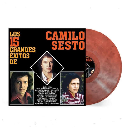 CAMILO SESTO -  15 GRANDES EXITOS VOL.1 - A PETICIÓN DEL PÚBLICO (TRANSLUCENT RED / SMOKE EFFECT) | VINILO