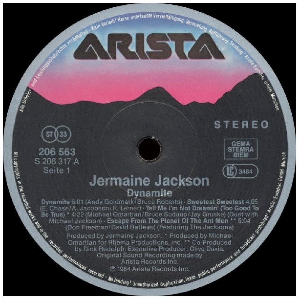 JERMAINE JACKSON - DYNAMITE | VINILO USADO