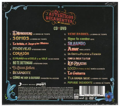 AUTENTICOS DECADENTES  - MTV UNPLUGGED:  FIESTA NACIONAL (CD+DVD) | CD