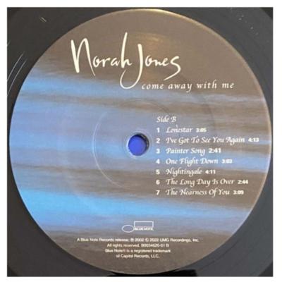 NORAH JONES - COME AWAY WITH ME 20TH ANNIVERSARY | VINILO