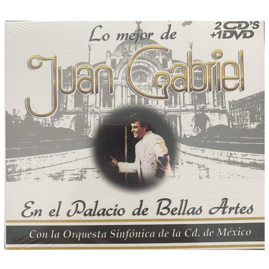 JUAN GABRIEL - LO MEJOR EN EL PALACIO DE BELLAS ARTES (2CD+DVD) | CD