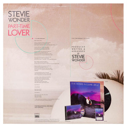 STEVIE WONDER - PART-TIME LOVER | 12" MAXI SINGLE USADO