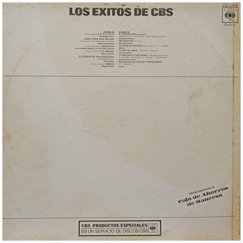 LOS EXITOS DE CBS - VARIOS ARTISTAS | VINILO USADO