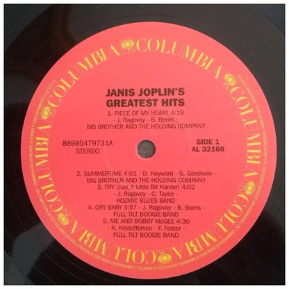 JANIS JOPLIN - GREATEST HITS | VINILO