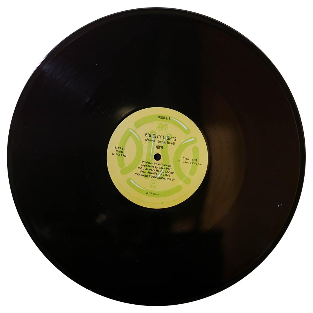 AVERAGE WHITE BAND  - BIG CITY LIGHTS/SWEET & SOUR | 12" MAXI SINGLE USADO