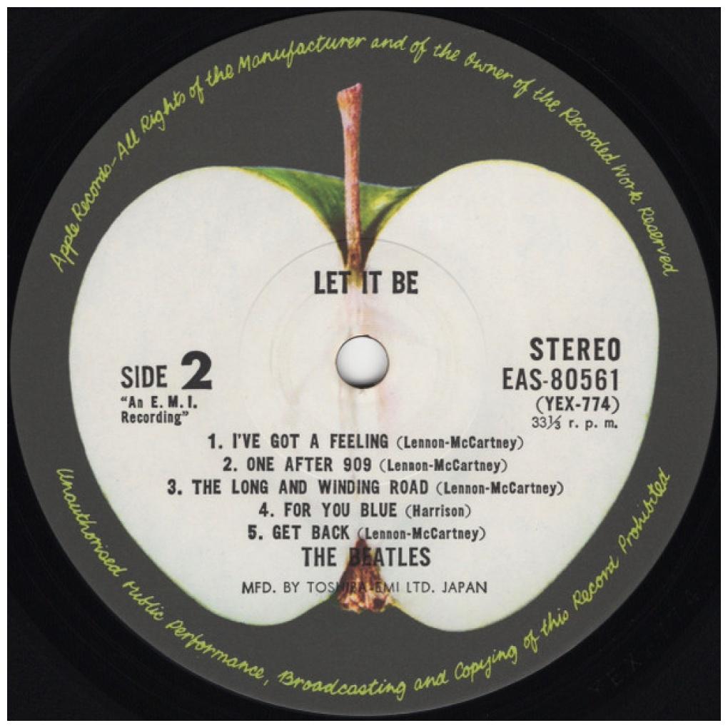 THE BEATLES - LET IT BE (JAPAN EDITION) | VINILO USADO