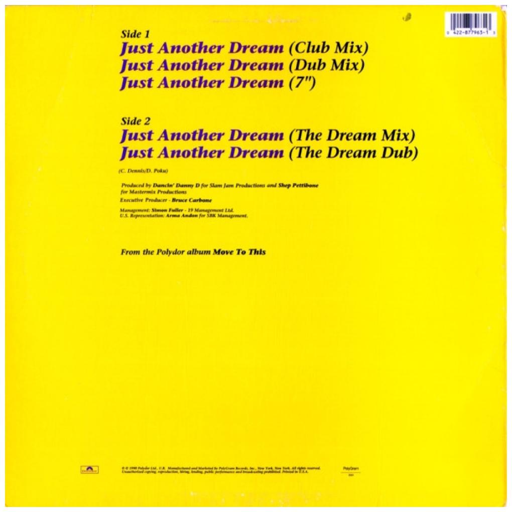 CATHY DENNIS - JUST ANOTHER DREAM | 12" MAXI SINGLE VINILO USADO