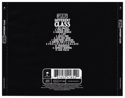 PULP - DIFFERENT CLASS | CD