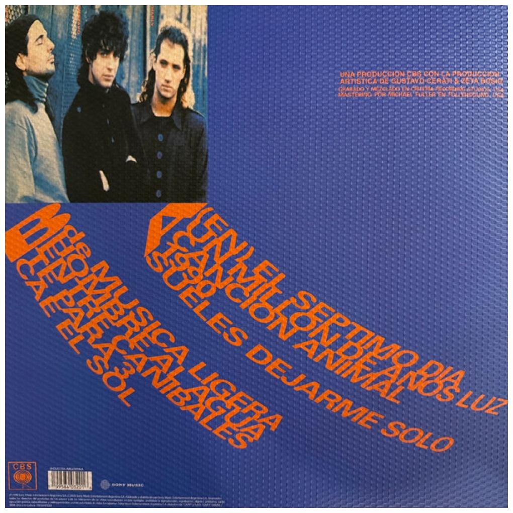 SODA STEREO - CANCION ANIMAL (CLEAR VINYL) | VINILO