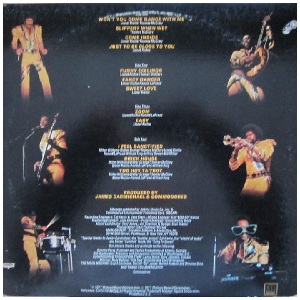 COMMODORES - LIVE! (2LP) | VINILO USADO