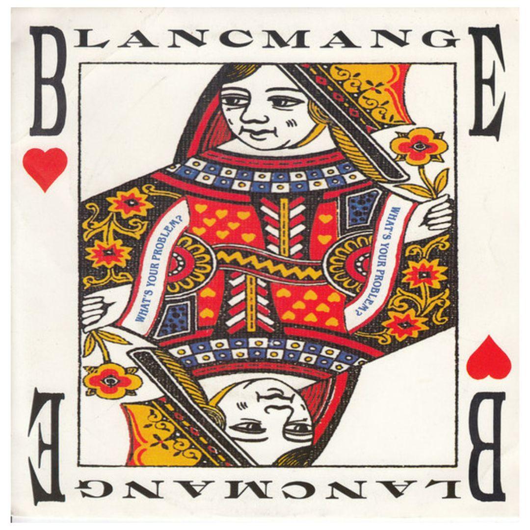 BLANCMANGE -LIVING ON THE CEILING / WHATS YOUR PROBLEM | 12" MAXI SINGLE USADO