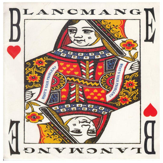 BLANCMANGE -LIVING ON THE CEILING / WHATS YOUR PROBLEM | 12" MAXI SINGLE USADO