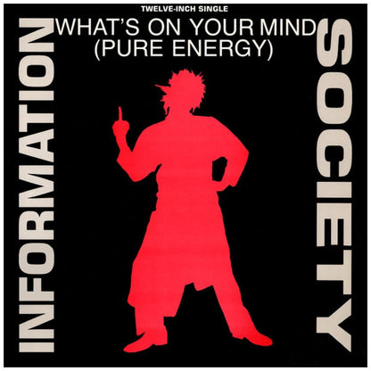 INFORMATION SOCIETY - WHAT'S ON YOUR MIND (PURE ENERGY) | 12'' MAXI SINGLE USADO