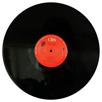 MICK JAGGER - LET S WORK | 12" MAXI SINGLE USADO