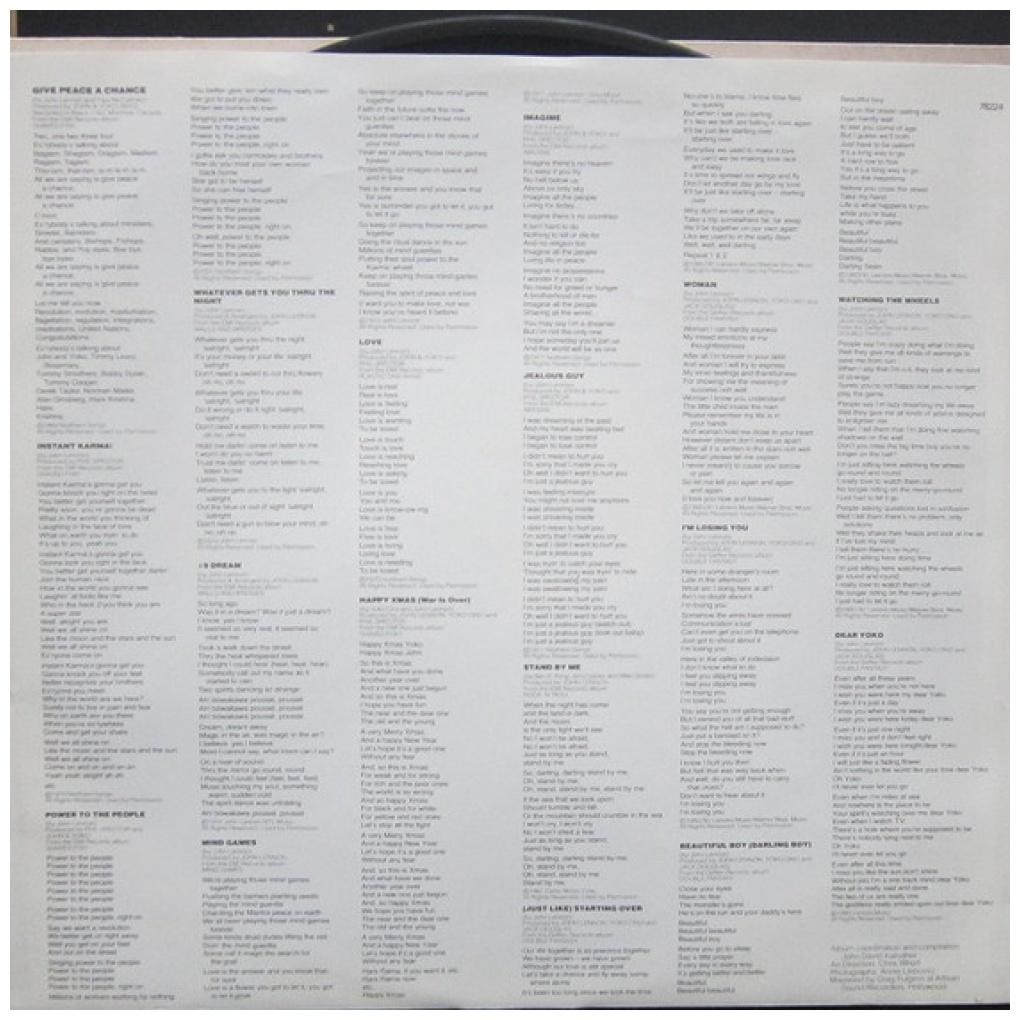 JOHN LENNON - THE COLLECTION | VINILO USADO