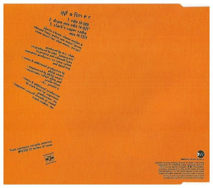 SNOW - INFORMER | CD SINGLE USADO