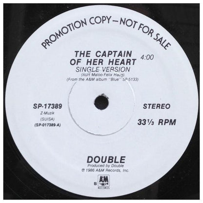 DOUBLE - THE CAPTAIN OF THE HEART (PROMO) | 12" MAXI SINGLE USADO