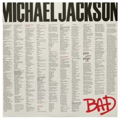 MICHAEL JACKSON - BAD | VINILO
