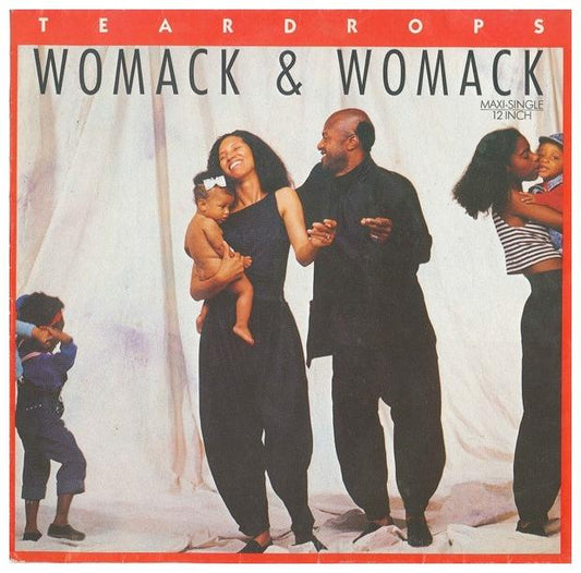 WOMACK & WOMACK - TEARDROPS | 12" MAXI SINGLE USADO