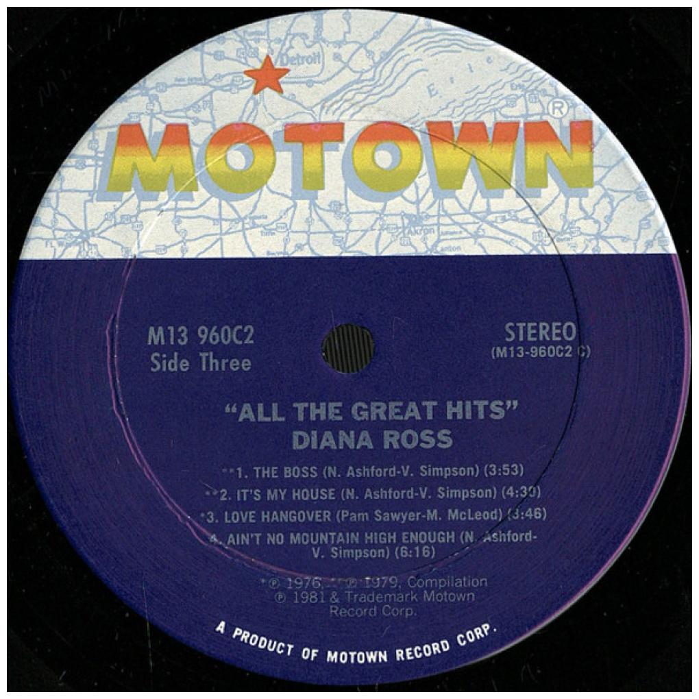 DIANA ROSS - ALL THE GREATEST HITS (2LP) | VINILO USADO