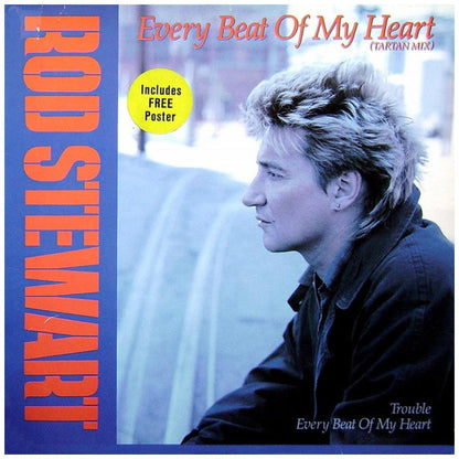 ROD STEWART - EVERY BEAT OF MY HEART | VINILO USADO