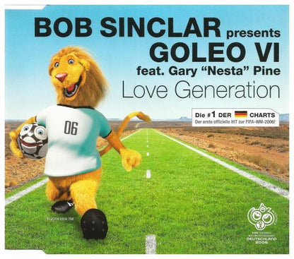 BOB SINCLAR  - LOVE GENERATION | CD SINGLE USADO
