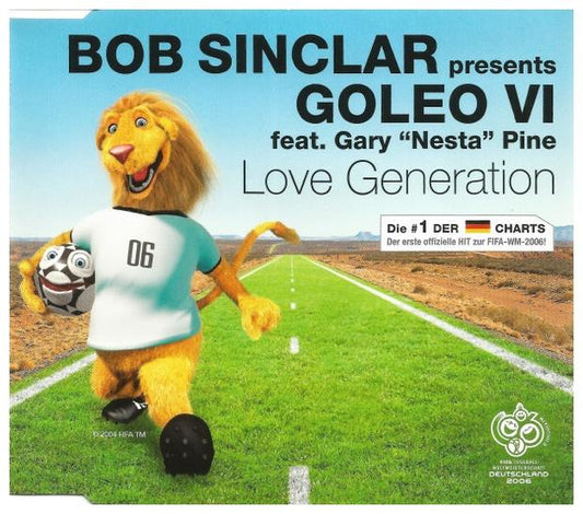 BOB SINCLAR  - LOVE GENERATION | CD SINGLE USADO