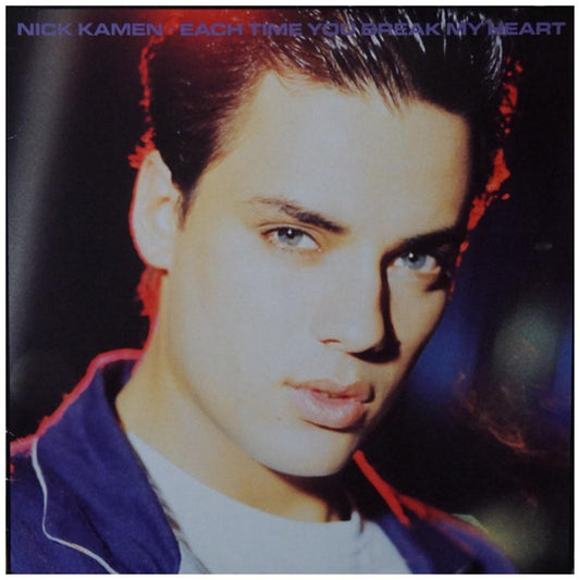NIK KAMEN - EACH TIME YOU BREAK MY HEART | 12'' MAXI SINGLE USADO