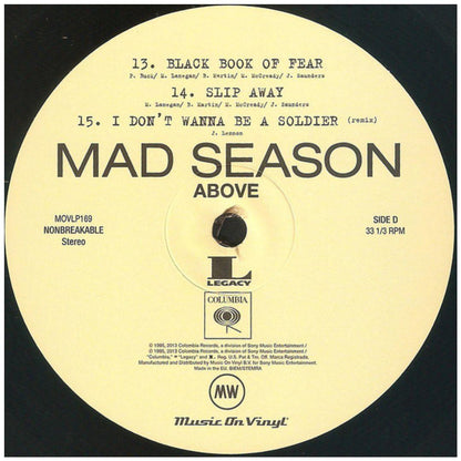 MAD SEASON - ABOVE (2LP) | VINILO