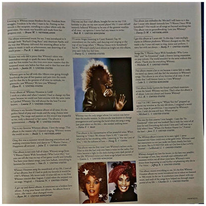 WHITNEY HOUSTON - WHITNEY (BLUE VINYL) | VINILO