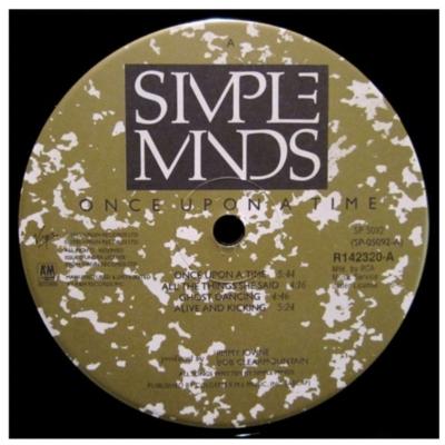 SIMPLE MINDS - ONCE UPON A TIME | VINILO