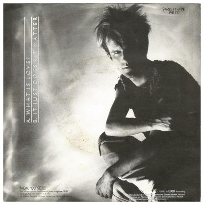 HOWARD JONES - WHAT IS LOVE | 7   SINGLE VINILO USADO